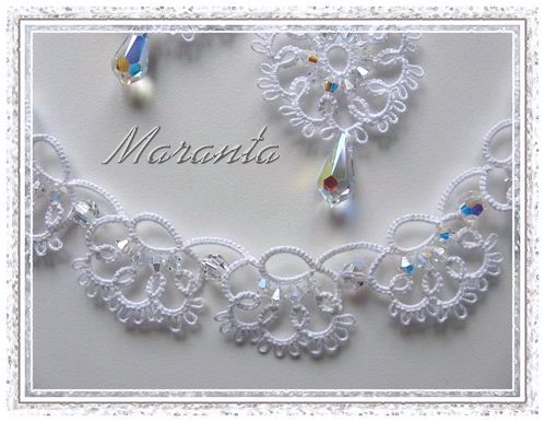swarovski frywolitka